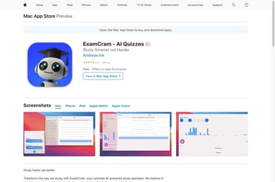 ExamCram - AI Quizzes preview